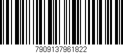 Código de barras (EAN, GTIN, SKU, ISBN): '7909137961822'