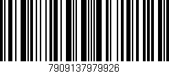 Código de barras (EAN, GTIN, SKU, ISBN): '7909137979926'