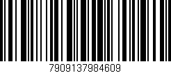 Código de barras (EAN, GTIN, SKU, ISBN): '7909137984609'