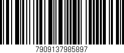 Código de barras (EAN, GTIN, SKU, ISBN): '7909137985897'