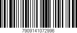 Código de barras (EAN, GTIN, SKU, ISBN): '7909141072996'