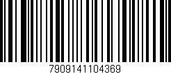 Código de barras (EAN, GTIN, SKU, ISBN): '7909141104369'