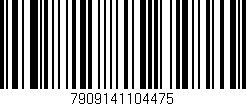 Código de barras (EAN, GTIN, SKU, ISBN): '7909141104475'