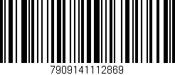 Código de barras (EAN, GTIN, SKU, ISBN): '7909141112869'