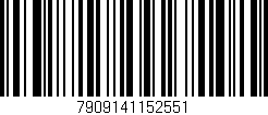 Código de barras (EAN, GTIN, SKU, ISBN): '7909141152551'