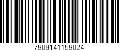 Código de barras (EAN, GTIN, SKU, ISBN): '7909141159024'