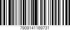 Código de barras (EAN, GTIN, SKU, ISBN): '7909141189731'