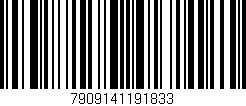 Código de barras (EAN, GTIN, SKU, ISBN): '7909141191833'