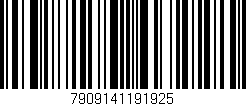Código de barras (EAN, GTIN, SKU, ISBN): '7909141191925'