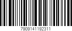 Código de barras (EAN, GTIN, SKU, ISBN): '7909141192311'