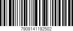 Código de barras (EAN, GTIN, SKU, ISBN): '7909141192502'