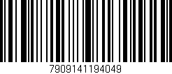 Código de barras (EAN, GTIN, SKU, ISBN): '7909141194049'