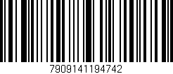 Código de barras (EAN, GTIN, SKU, ISBN): '7909141194742'