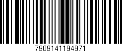 Código de barras (EAN, GTIN, SKU, ISBN): '7909141194971'