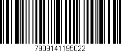 Código de barras (EAN, GTIN, SKU, ISBN): '7909141195022'