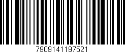 Código de barras (EAN, GTIN, SKU, ISBN): '7909141197521'