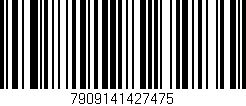 Código de barras (EAN, GTIN, SKU, ISBN): '7909141427475'
