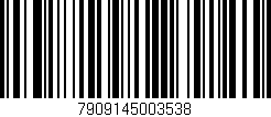 Código de barras (EAN, GTIN, SKU, ISBN): '7909145003538'