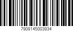 Código de barras (EAN, GTIN, SKU, ISBN): '7909145003934'