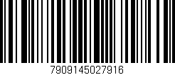 Código de barras (EAN, GTIN, SKU, ISBN): '7909145027916'