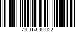 Código de barras (EAN, GTIN, SKU, ISBN): '7909149898932'