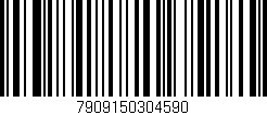 Código de barras (EAN, GTIN, SKU, ISBN): '7909150304590'