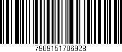Código de barras (EAN, GTIN, SKU, ISBN): '7909151706928'