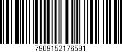 Código de barras (EAN, GTIN, SKU, ISBN): '7909152176591'