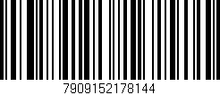 Código de barras (EAN, GTIN, SKU, ISBN): '7909152178144'