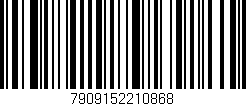 Código de barras (EAN, GTIN, SKU, ISBN): '7909152210868'