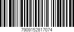 Código de barras (EAN, GTIN, SKU, ISBN): '7909152817074'