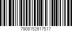 Código de barras (EAN, GTIN, SKU, ISBN): '7909152817517'