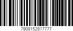Código de barras (EAN, GTIN, SKU, ISBN): '7909152817777'