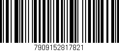 Código de barras (EAN, GTIN, SKU, ISBN): '7909152817821'