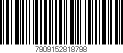 Código de barras (EAN, GTIN, SKU, ISBN): '7909152818798'