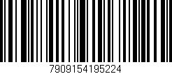 Código de barras (EAN, GTIN, SKU, ISBN): '7909154195224'