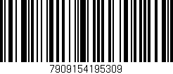 Código de barras (EAN, GTIN, SKU, ISBN): '7909154195309'