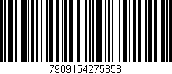 Código de barras (EAN, GTIN, SKU, ISBN): '7909154275858'