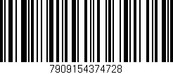 Código de barras (EAN, GTIN, SKU, ISBN): '7909154374728'