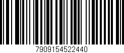 Código de barras (EAN, GTIN, SKU, ISBN): '7909154522440'