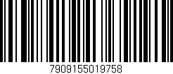 Código de barras (EAN, GTIN, SKU, ISBN): '7909155019758'