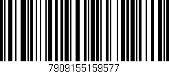 Código de barras (EAN, GTIN, SKU, ISBN): '7909155159577'