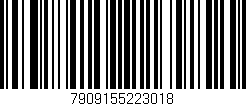 Código de barras (EAN, GTIN, SKU, ISBN): '7909155223018'