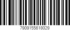 Código de barras (EAN, GTIN, SKU, ISBN): '7909155618029'