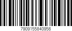 Código de barras (EAN, GTIN, SKU, ISBN): '7909155840956'