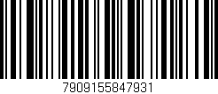 Código de barras (EAN, GTIN, SKU, ISBN): '7909155847931'