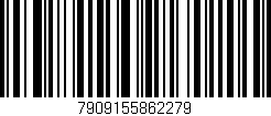 Código de barras (EAN, GTIN, SKU, ISBN): '7909155862279'