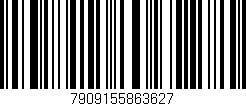 Código de barras (EAN, GTIN, SKU, ISBN): '7909155863627'