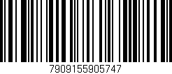 Código de barras (EAN, GTIN, SKU, ISBN): '7909155905747'