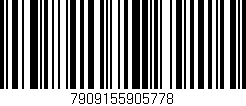 Código de barras (EAN, GTIN, SKU, ISBN): '7909155905778'